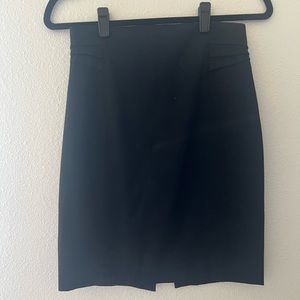 Black pencil skirt